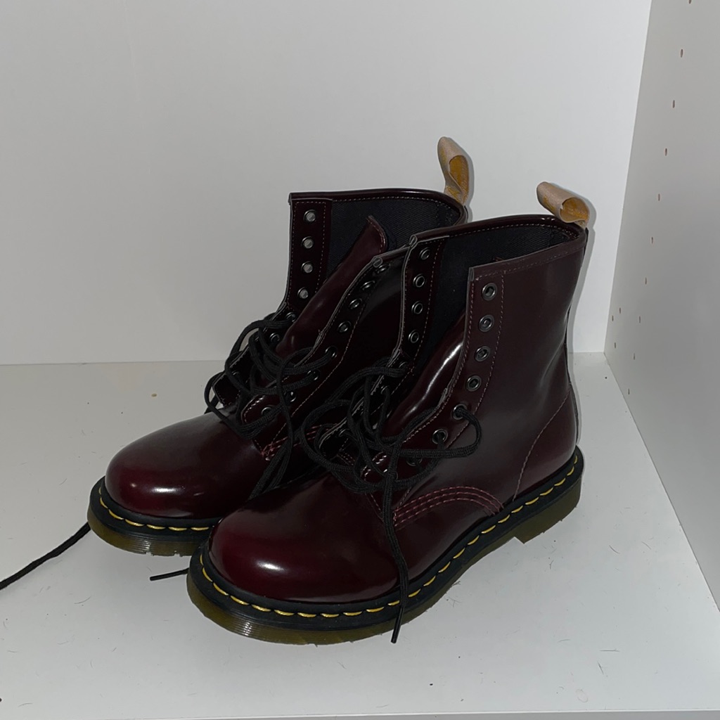 Brand New Doc Martens Burgandy Boots